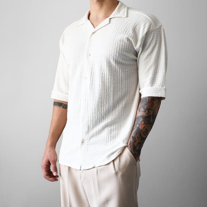 پیراهن لینن نخ رگولار یپ 10086