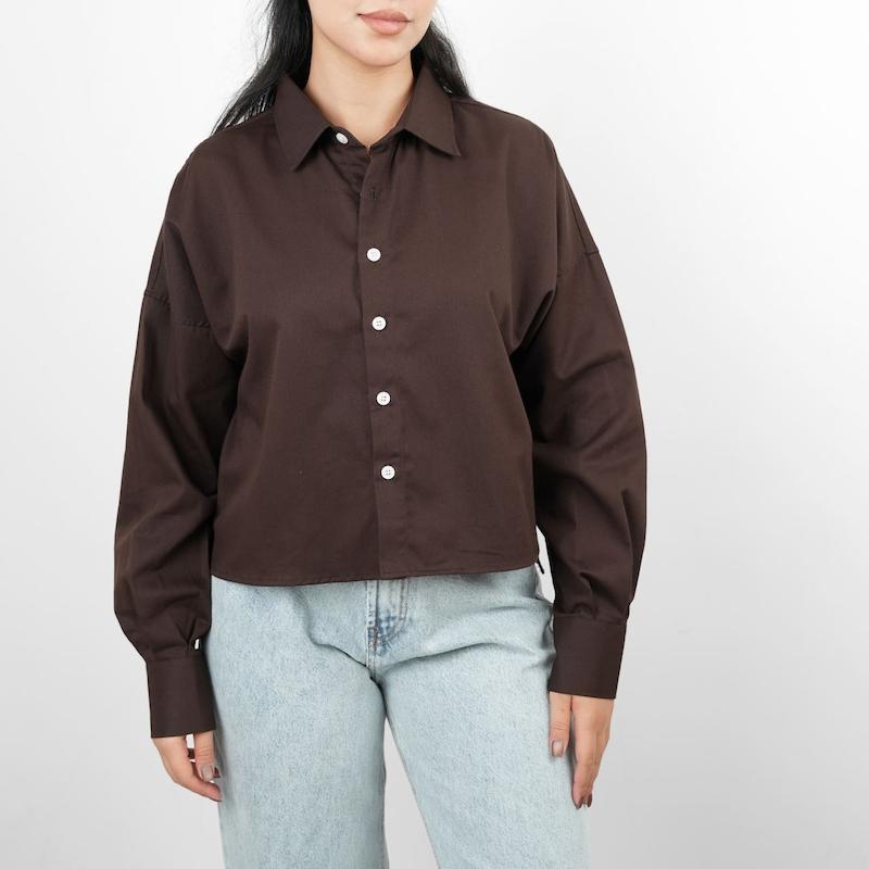 شومیز زنانه کراپ کد 114