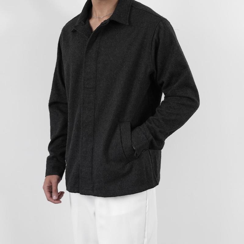 جکت مردانه پشمی رگولار فیت کد 5000521