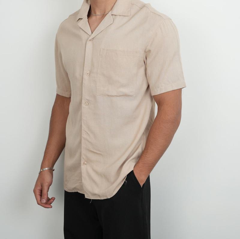 پیراهن مردانه استین کوتاه کد 900022