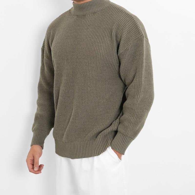 سوییتشرت مردانه بافت رگولار فیت کد 100584