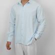 پیراهن مردانه سیسیل آستین بلند ساده کد 100613
