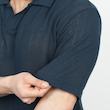 پولوشرت مردانه پنبه استین کوتاه ساده یقه شکاری کد 100626