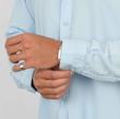 پیراهن مردانه سیلک اورسایز ساده کد 100708