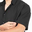 پیراهن مردانه لینن آستین کوتاه ساده کد 100721