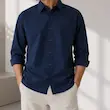 پیراهن مردانه  پنبه استین بلند 100776