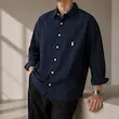 پیراهن مردانه باکسی ساده کد 100780