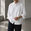 پیراهن مردانه باکسی ساده کد 100780