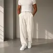 شلوار مردانه لایسل بگی ساده 200273