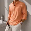 پیراهن مردانه پری اورسایز ساده کد 100790