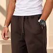 شلوار مردانه پنبه دورس بگی ساده دو نخ کد 200252