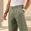 شلوار نخی راسته کد 200129