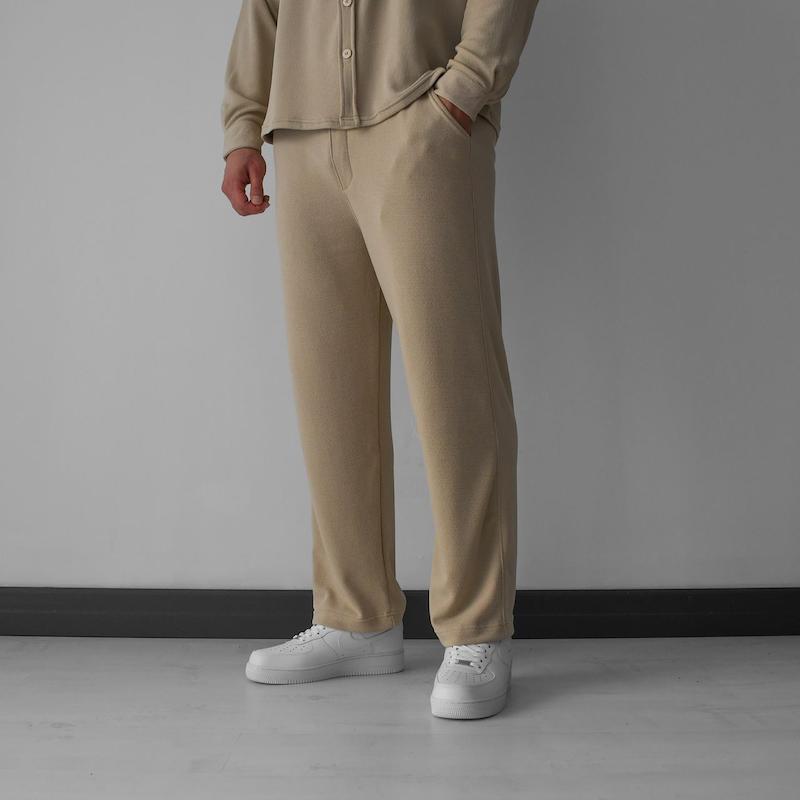 شلوار پارچه بالی راسته دی وی کد 20048