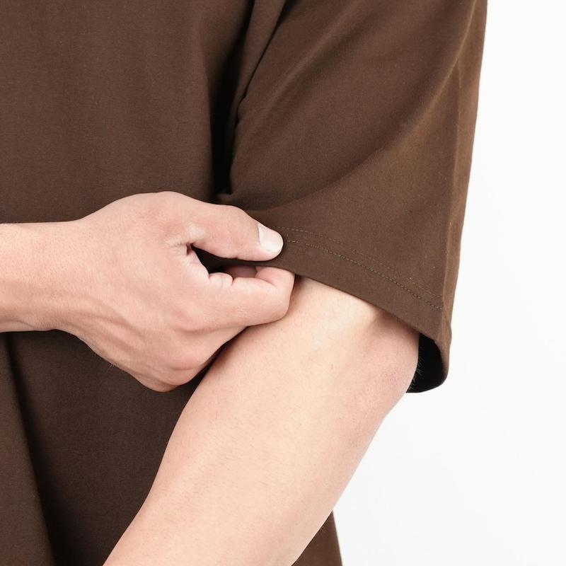 تیشرت پنبه ای اورسایز طرحدار کد 100259