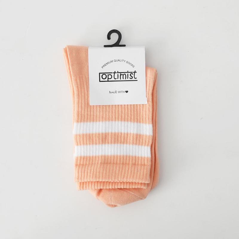 جوراب ساق بلند طرحدار کد 500109