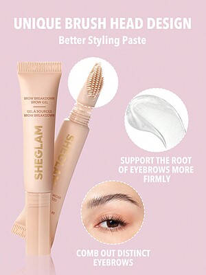 ژل ابرو شیگلم تیوپی  Sheglam Gel brow breakdown