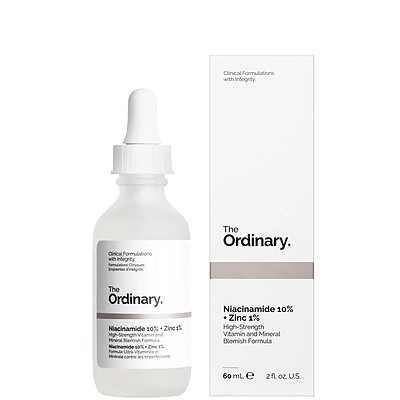 سرم نیاسینامید اوردینری اصل ضد جوش + زینک Ordinary Niacinamide 10% + Zinc 1%