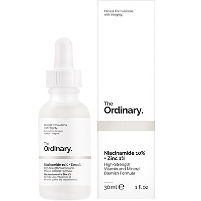 سرم نیاسینامید اوردینری اصل ضد جوش + زینک Ordinary Niacinamide 10% + Zinc 1%