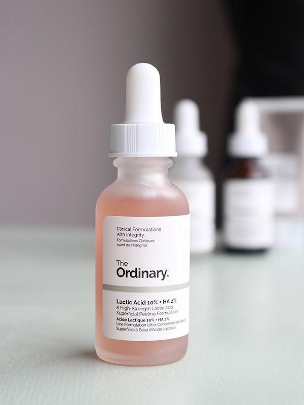 سرم لاکتیک اسید 10% اوردینری، لایه بردار ملایم (30mL)  Lactic Acid 10% + HA