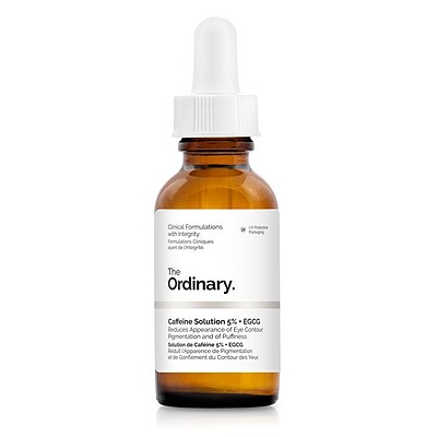 سرم کافئین 5% اوردینری ضد تیرگی و پف دور چشم  ‏The Ordinary Caffeine Solution 5% + EGCG