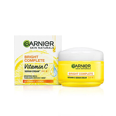 کرم روشن کننده ویتامین C گارنیه Garnier Bright Complete Vitamin C Serum Cream