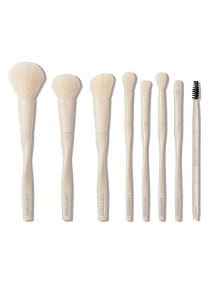 ست براش 8 عددی صورت و چشم مدل پرو کور شیگلم رنگ بژ   Sheglam Pro Core Brush Kit