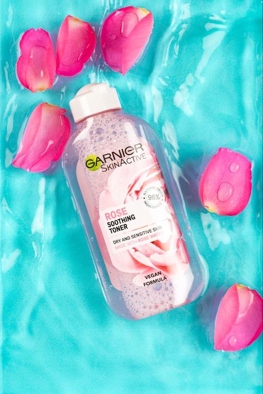 تونر گل رز گارنیر، garnier, rose toner