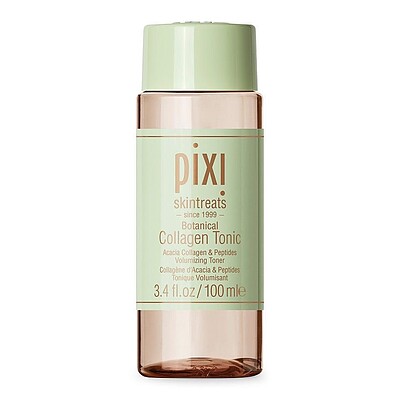 تونر ضد چروک و پیری پوست کلاژن پیکسی حجم 100 میل  Pixi Botanical Collagen Tonic 100 ml