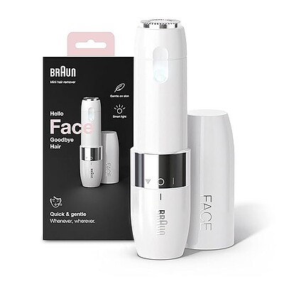 ماشین اصلاح موی صورت بانوان براون مدل Face Mini braun FS1000