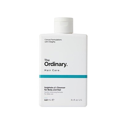 شامپو ملایم بدن و مو اوردینری حاوی 4% سولفات  The Ordinary Sulphate 4% Cleanser for Body and Hair