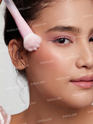 براش رژگونه کالر بلوم صورتی    COLOR BLOOM LIQUID BLUSH BRUSH PINK