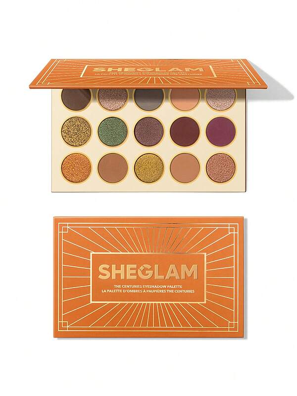 پالت سایه ۱۵ رنگ شیگلم sheglam eyeshadow palette 