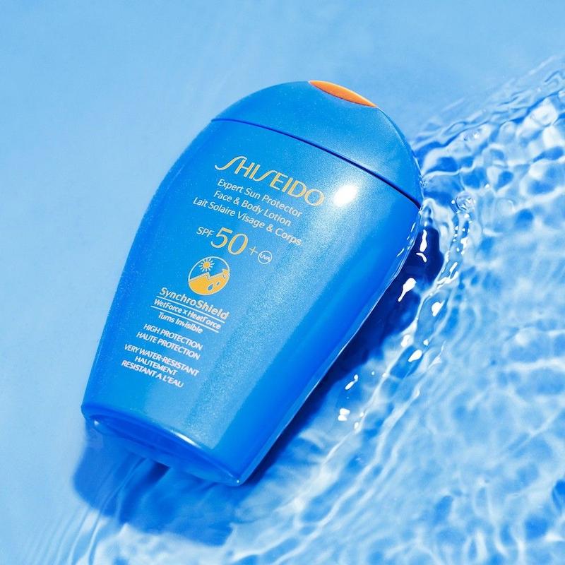 لوسیون ضد آفتاب صورت و بدن 50 میل  SPF50+ شیسیدو, shiseido