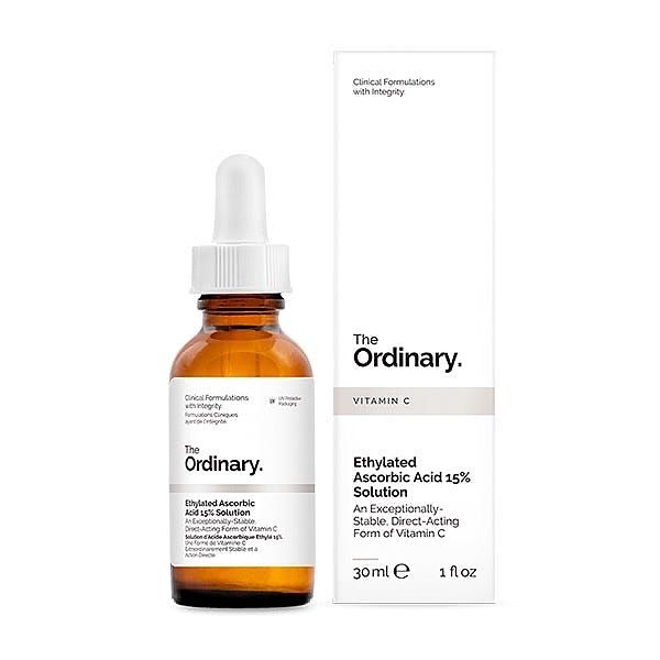 سرم اتیلیتد آسکوربیک اسید 15% اوردینری حجم 30 میل  The Ordinary Ethylated Ascorbic Acid 15% Solution