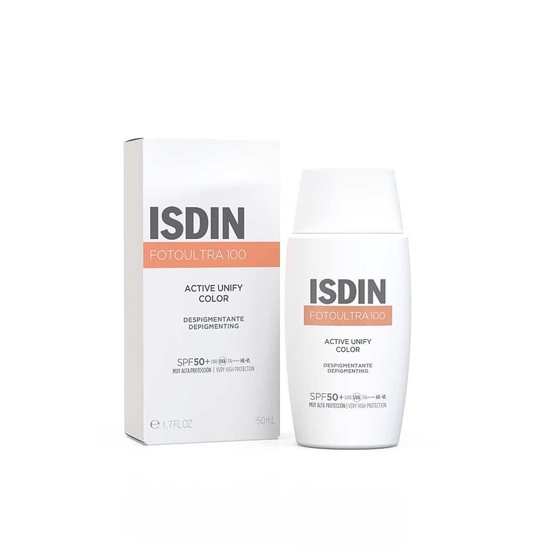 ضد آفتاب اکتیو یونیفای ایزدین رنگی  ISDIN active unify color SPF50