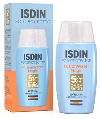 ضد آفتاب مجیک فیوژن واتر SPF50 ایزدین  ISDIN fusionWater Magic