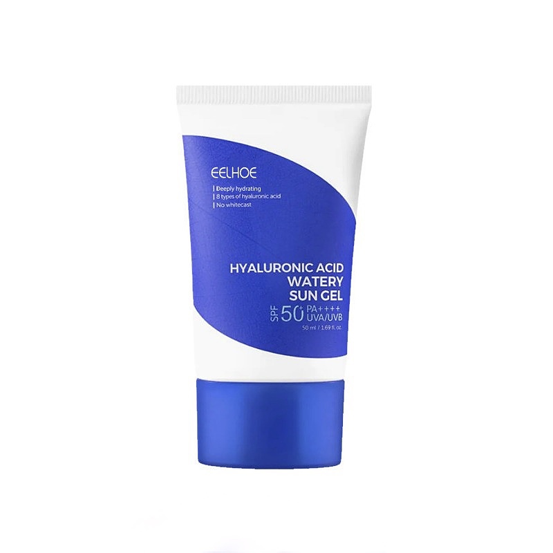 ضد آفتاب ژلی هیالورونیک اسید الهو Eelhoe Hyaluronic Acid Watery Sun Gel SPF50