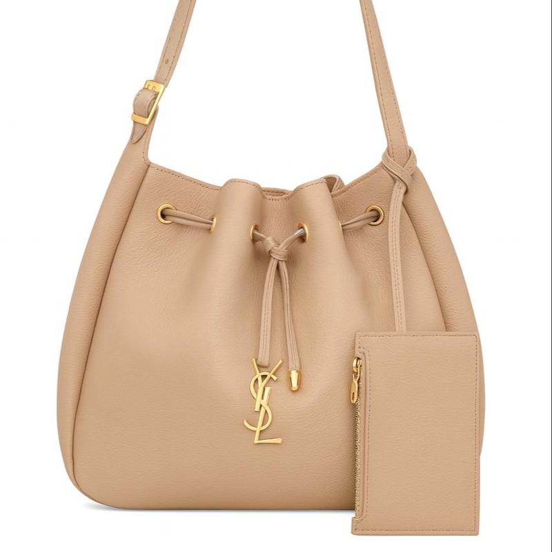 کیف شانه‌ای زنانه سطلی چرم مصنوعی مدل YLT-101 ، در ۸ رنگ