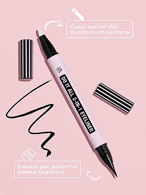 خط چشم 2 در 1 پاک کن دار شیگلم مدل DO IT ALL 2-IN-1 EYELINER