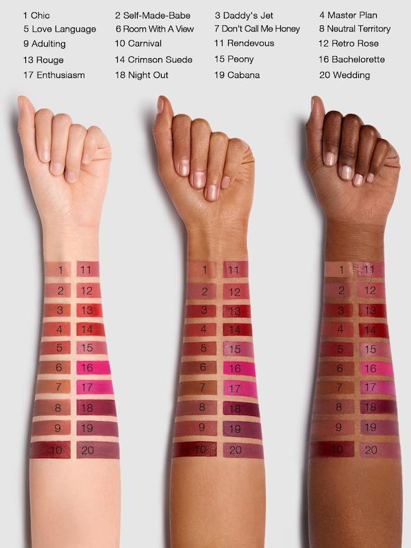 رژ لب مات شیگلم, SHEGLAM سری Matte Allure