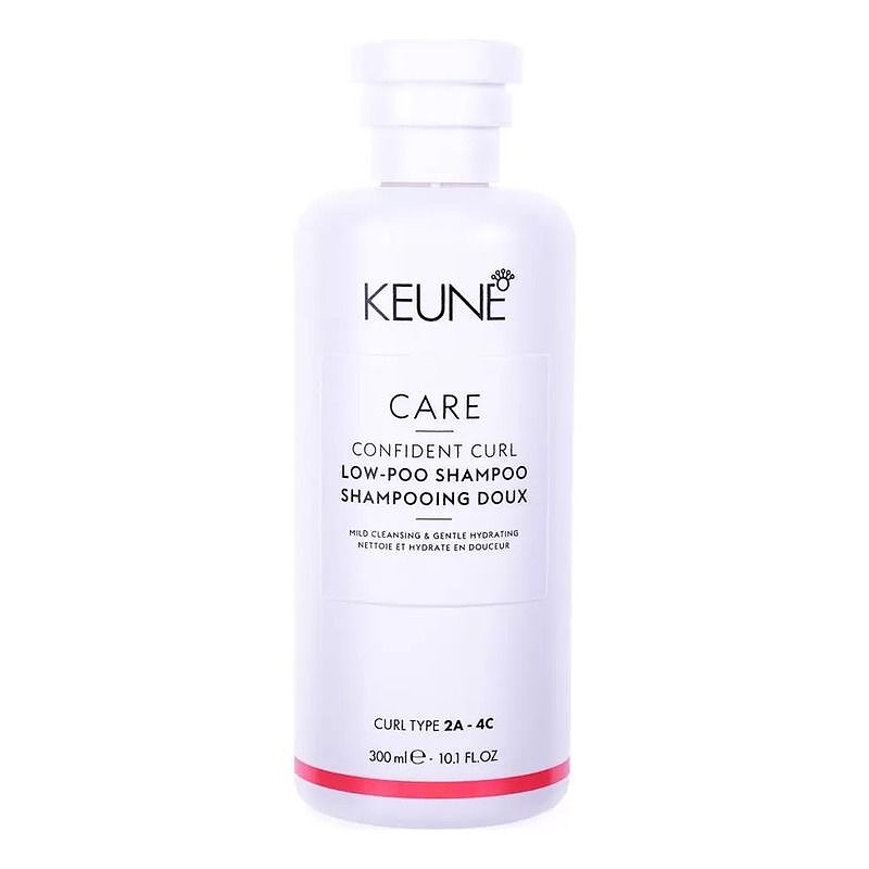 شامپو مرطوب کننده موهای فر  keune curl low poo shampoo