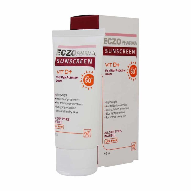 كرم ضدآفتاب SPF50  انواع پوست رنگی اگزو فارما 50ML برند مای