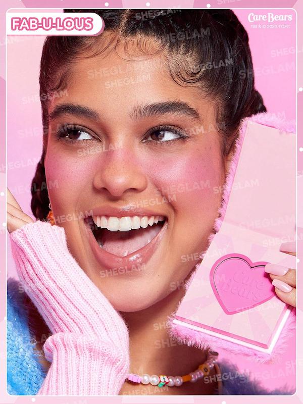 رژگونه خرسی شیگلم، Sheglam × Care Bears مدل Cuddle Time Blush