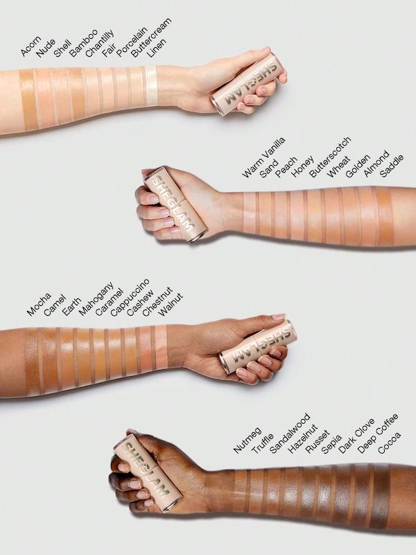 کرم پودر استیکی شیگلم,  SKIN MAGNET HIGH COVERAGE FOUNDATION STICK