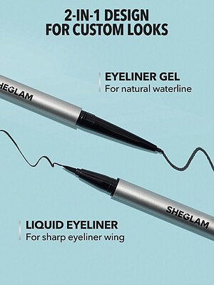 خط چشم دوسر شیگلم مدل On Line Sheglam on line dual eyeliner