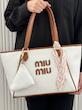 کیف بزرگ زنانه دوشی مدل دستمال دار میو MIU-015