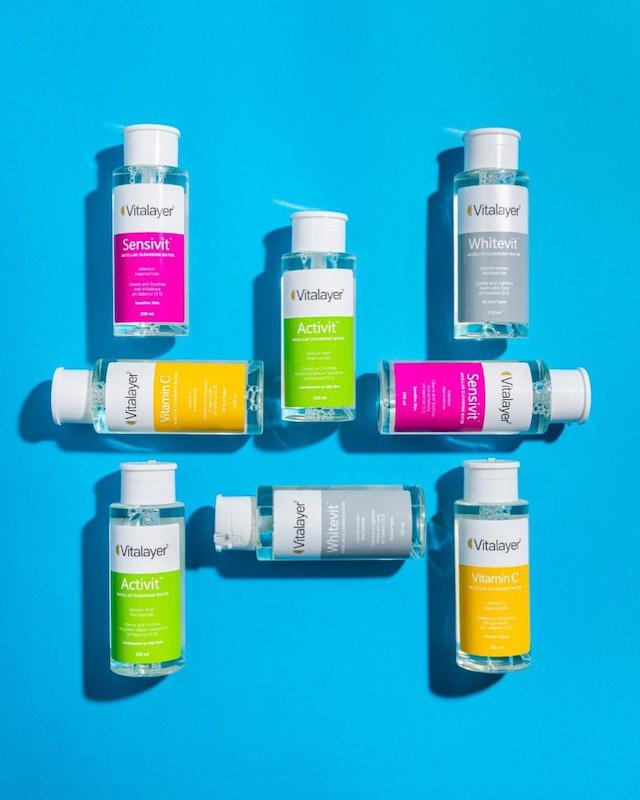 محلول‌های پاک‌کننده آرایش صورت ویتالر