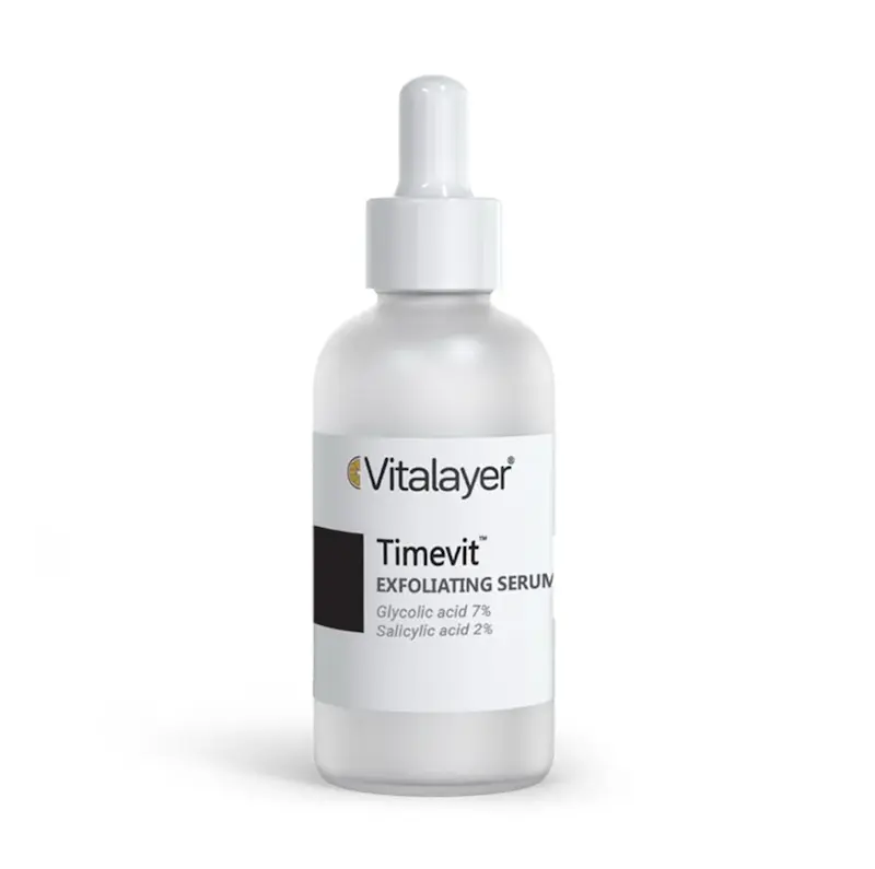 سرم لایه‌بردار گلیکولیک اسید ۷٪ تایم ویت ویتالر TimeVit Glycolic Acid 7% Exfoliating Serum