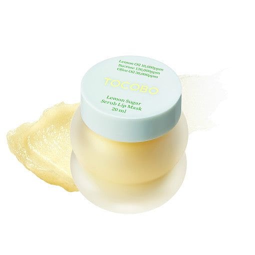 ماسک اسکراب لب لیمو و شکر توکوبو TOCOBO Lemon Sugar Scrub Lip Mask