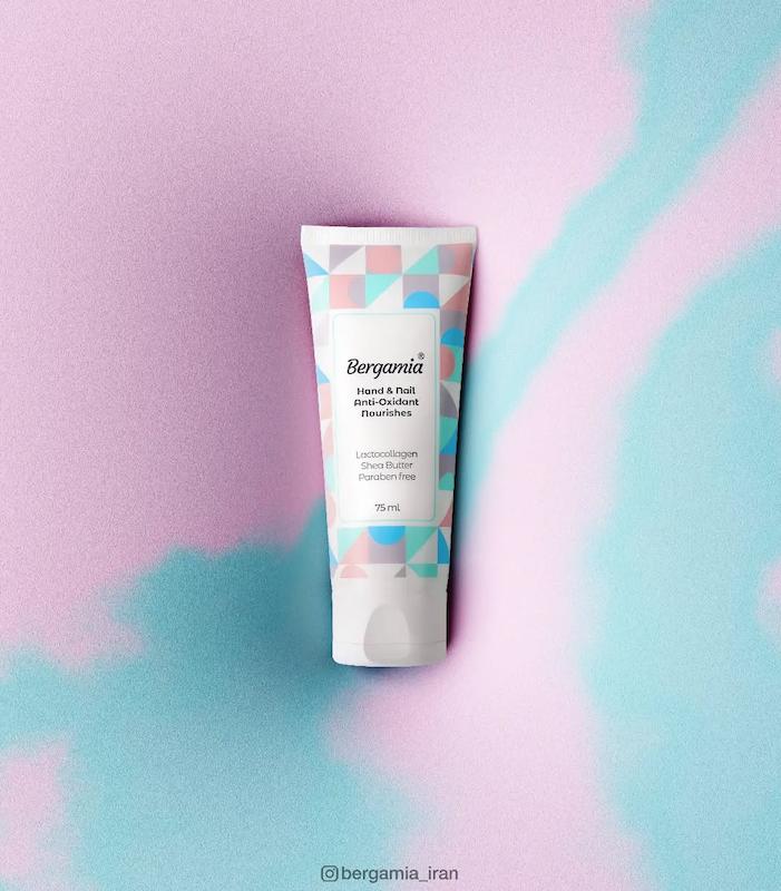 مرطوب‌کننده دست و ناخن کلاژن شیر برگامیا | Bergamia Milk Collagen Hand & Nail Cream